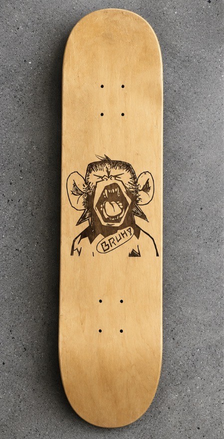 BRUH! Monkey Deck — flat